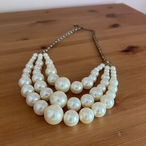 Accessorize Triple String Necklace